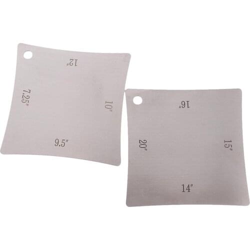 Guitar Radius Meter for Measuring The Fingerboard Nut Nut Radius, Set of 2