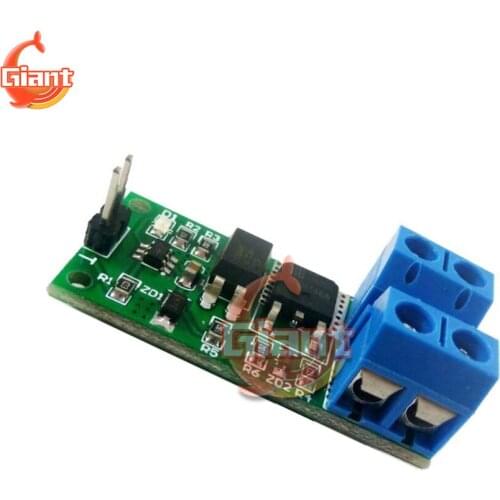 3.3V-24V 8A Isolation Flip-Flop Latch Switch Module Bistable Single Button LED Relay Solenoid Valve
