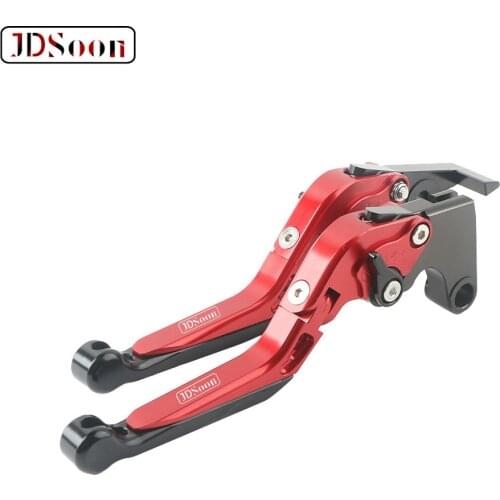 JDSOON CNC Adjustable Folding Motorcycle Brake Clutch Levers For Aprilia DORSODURO 1200 RSV MILLE /R FALCO / SL1000