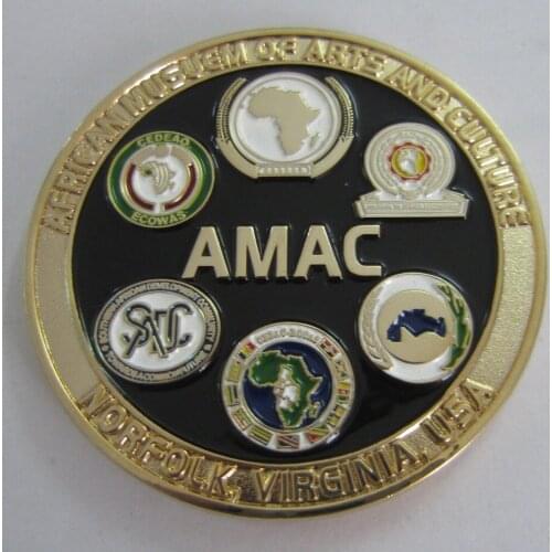 Wholesale and retail round engraving coin new american eagle sign military coin