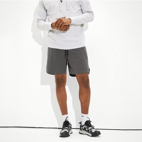 Wholesale Custom Logo Polyester Mens Sports Gym Sweat Shorts Custom Mesh Workout Shorts