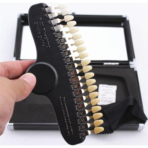 Teeth Whitening 3D Shade Guide 20 Colors Comparator Dentistry Cold Light Description Bleaching Dental Gadgets Palette Tool