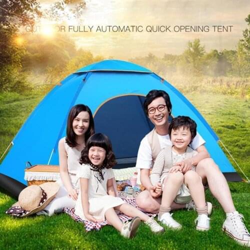 1 - 2 Person Tent Summer Tent Quick Automatic Opening Tent Outdoor Picnic Travel Party Sun Protection Tent