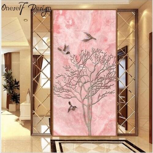 Christmas 5D DIY Diamond Painting Embroidery Embossed Withered Tree Mosaics Cross Stitch Kit Wall Decor Home Craft Wall Sticker