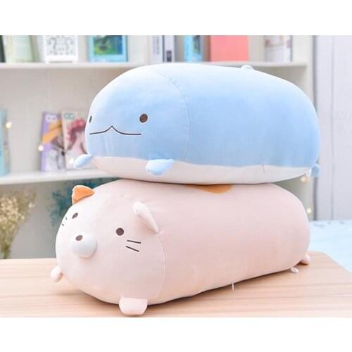 Cute Corner Bio Plush Toy Cartoon Anime Plush Pillow Cushion Stuffed Animal Bear Penguin Big Size Toys for Child Birthday Gift