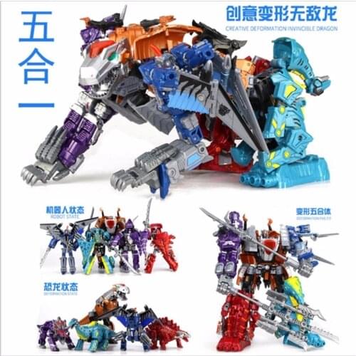 Transformation Mp08 Tyrannosaurus Slag Sludge Swoop Snarl DINOKing Dinobot Figure Toys