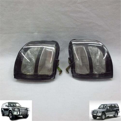 For Mitsubishi Pajero V33 Corner Lamp Cheetah Jones Black Gold Just Waist-pinching Corner Lamp To Turn To Lamp Cheetah Original