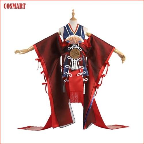 Hot Game Onmyoji SSR Shiranui Diver Ali Kimono Cosplay Costume After Awakening Uniform Dress Halloween Suit For Women Outfit New