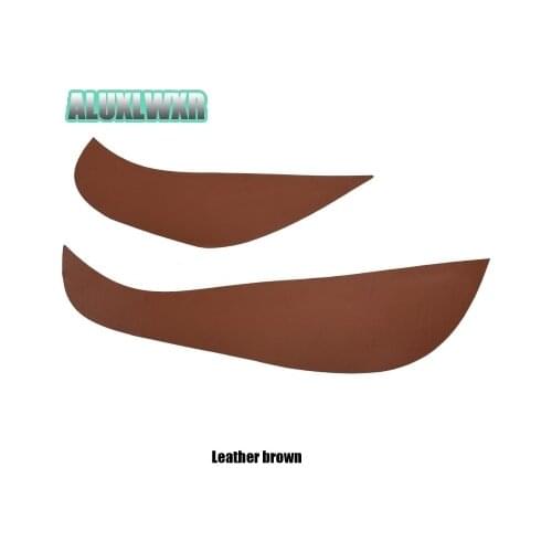 4pcs Car Door Anti-kick Pad Sticker Leather Door Protection Side Edge Decal for Hyundai KONA KAUAI 2018 2019 Car Accessories