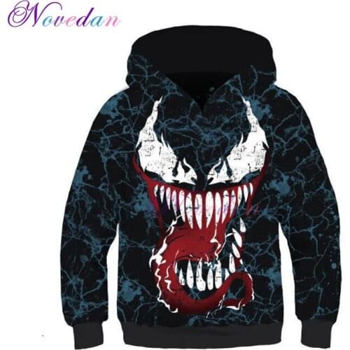 Kids Costume Boys 3D Print Hoodies Sweatshirt Adult Child Halloween Cosplay Jacket Suit