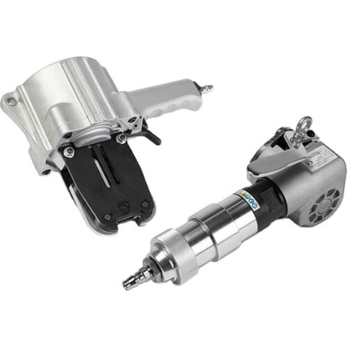 Pneumatic strapping tool metal strap packing tool crimping tool for metal strap