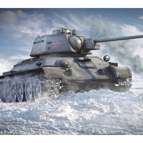 Tank on snow New diy 5d diamond painting embroidery Square diamond painting cross stitch kits diamond mosaic home decor HL739