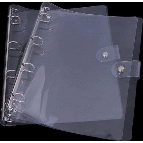 New Product A4 Transparent Color Plastic Folder Folder Notebook Binder School Office Folder Supplies