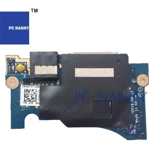 PCNANNY FOR Dell XPS 13 9360 USB/SD CARD READER/ POWER BUTTON Board 4F73T LS-D841P