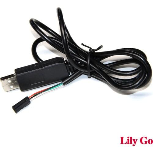 PL2303HX Download line nine brush line USB to TTL RS232 module Upgrade USB to serial module