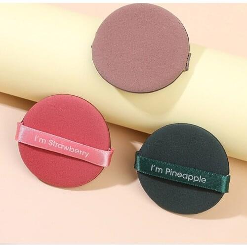 Round Shape Powder Puff Air Cushion Water Droplet Cosmetic Puff Foundation Powder Makeup Tools for Girl Women