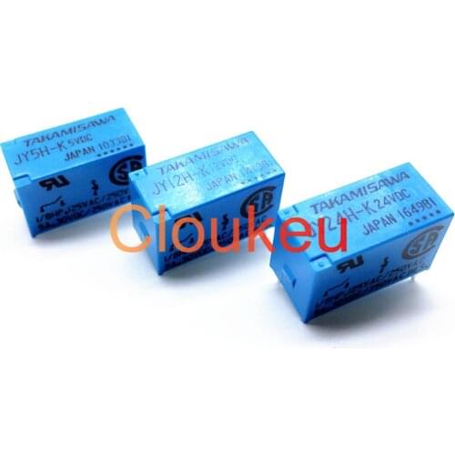 Relay JY5H-K JY12H-K JY24H-K DC5V 12V 24V 5A 4pin