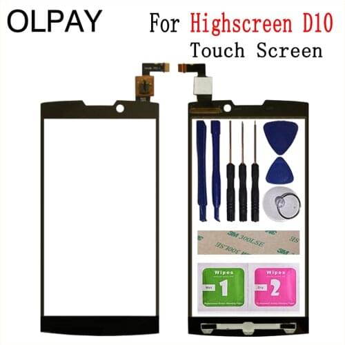 Mobile Phone Touch Glass 5.0'' inch For Highscreen Boost II 2 se innos D10 Touch Screen Digitizer Front Glass Lens Sensor