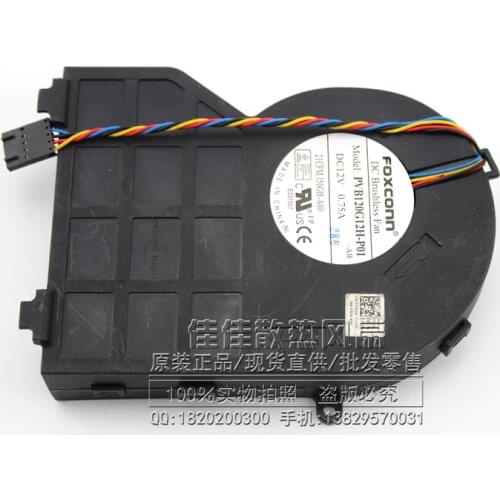 Foxconn PVB120G12H-P01 -AB J50GH-A00 ,J50GH 0J50GH 12V 0.75 4Wire For DELL OptiPlex 790 990 390 SFF CPU Fan Cooling Fan