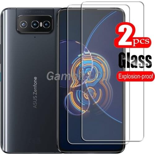 For ASUS Zenfone 8 Flip Tempered Glass Protective ON Zenfone8Flip ZS672KS 6.67NCH Screen Protector Smart Phone Cover Film