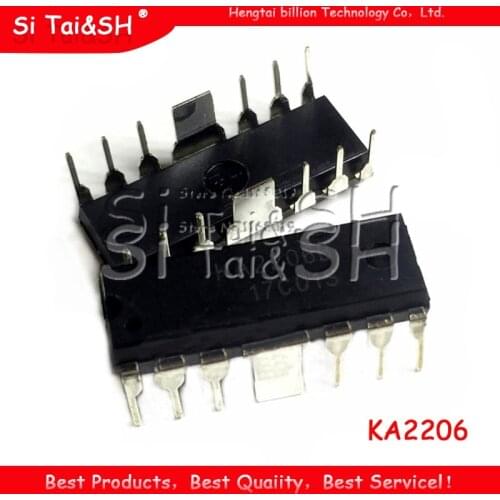 10PCS KA2206 DIP12 KA2206B DIP new and original IC