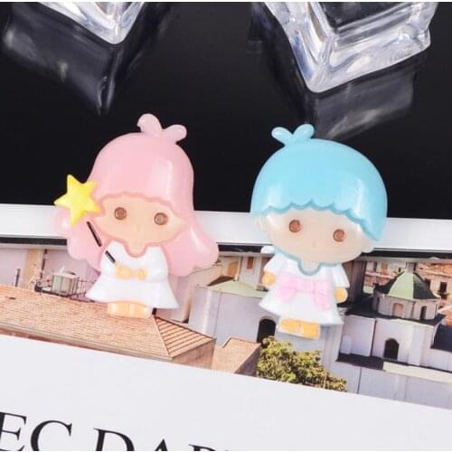 10pcs/lot Resin Girl/boy Flatback Cabochon DIY Scrapbooking Embellishment Accessories