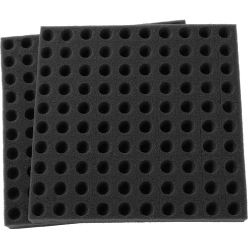 100 Hole/Tray Square Sponge Planting Tool Small Hole Soilless Cultivation Trays Hydroponic Plant Seedling Gardening Nursery Tray