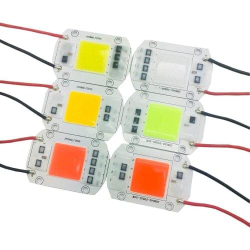 3PCS/LOT Led Plant Light LED COB Lamp Chip Led COB AC220v 20W 30W 50W For Led Spotlights Without Drivers