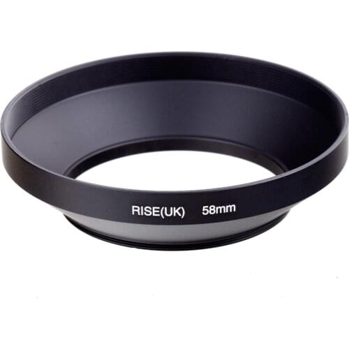 58mm 58 mm Wide Angle Metal Lens Hood For Canon Nikon Sony Olympus PENTEX