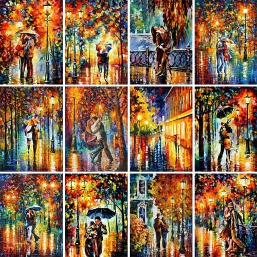 5D DIY Diamond Painting Maple Leaf Cross Stitch Kit Full Diamond Embroidery Rhinestone Art Picture Inlaid Mosaic Home Decoration