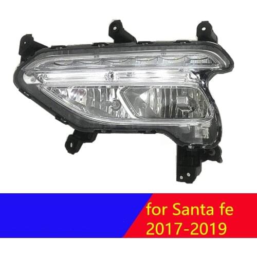 922012W530 922022W530 Front LED fog light LH RH for hyundai Santa fe Sport IX45 2016-2018 Front bumper light left right