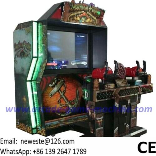Deadstrom Pirate Amusement Equipment Simulator Gun Shooting Arcade Game Machine