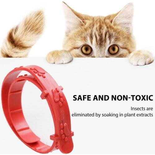 Effective Elimination Anti Flea Tick Plastic Mosquitoes Collars Pet Cats Dog Adjustable Protection Neck Repel Remover Protection