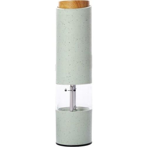 Electric Salt&Pepper Grinder,Portable Pepper Mill,Adjustable Ceramic Coarseness Grinder,for Himalayan Salt,Peppercorns