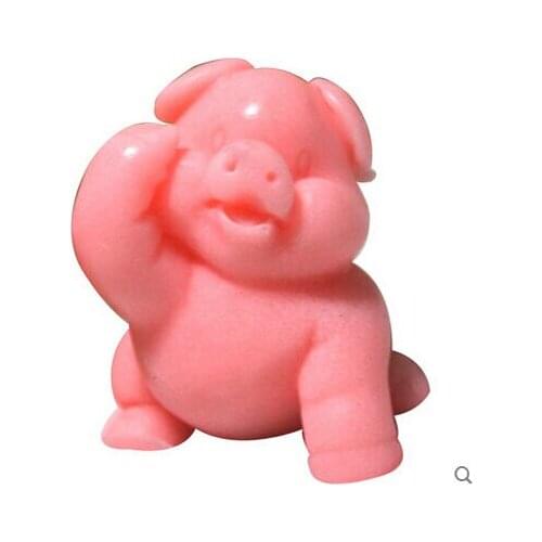 Animal Mould Soap Molds Cake Decoration Mold Handmade Soap Mold Candle Mould Clay Moulds Aroma Stone Molds Pig Modelling Silicon