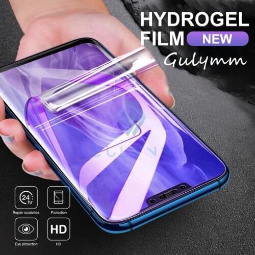 Full Cover Anti Blue Hydrogel film for Huawei Mate 20 30 40 Lite Nova 5 5i 5T 6 7 Screen Protector On Honor 20 9X 8X P Smart Z