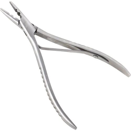 HARMONY 1 Piece Multi-function stainless steel hair extension pliers tools with 2 holes for remove micro beads ( Style 16 )