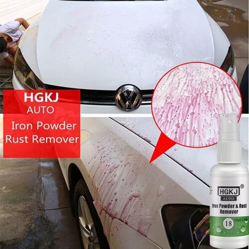 HGKJ-18-50 of Car Paint Wheel Iron Powder Rust Remover Scratches Repair Polishing Cleaner Car Cleaning Care Accessories