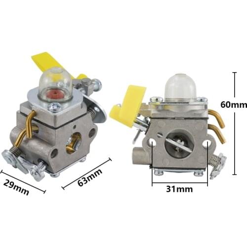Carburetor for Homelite Ryobi 26cc 33cc Trimmer Blower ZAMA C1U-H60 Carb Replace 308054013 308054008 308054012 308054004