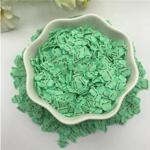 Cute hat Mix for Resin DIY Supplies Nails Art Polymer Clear Clay accessories DIY Sequins scrapbook shakes Craft