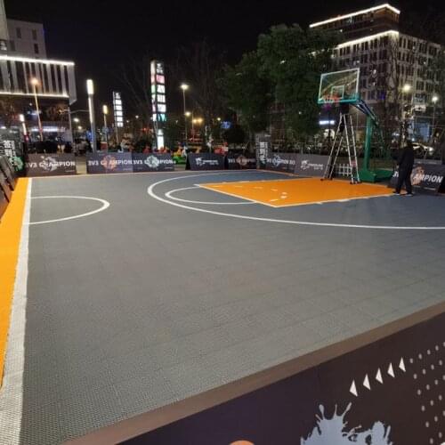 Beable Interlocking Floor Tiles Basketball Flooring PP Mat Manufacturer Sports Court