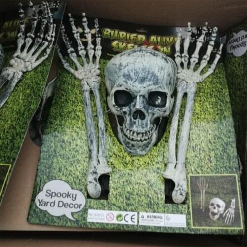 Halloween Garden Decoration Skull Skeleton Tombstone Ghost Haunted House Horror Decorations Halloween Layout Prop