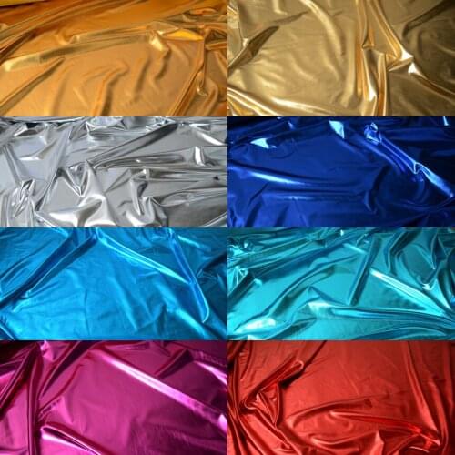 Universal spandex bronzing bag column bag cloth holiday decoration gold fabric