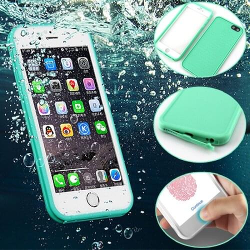 Waterproof Cases For iphone 11 Pro Max XS MAX XR X Silicone Shockproof Outdoor Cover for iPhone 8 7 6 6S SE 5S Case Fundas Coque
