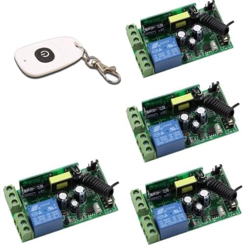 High Power AC 85-250V Switching Controller Power Supply Switch Remote Control for Lamps Electric doors windows Control