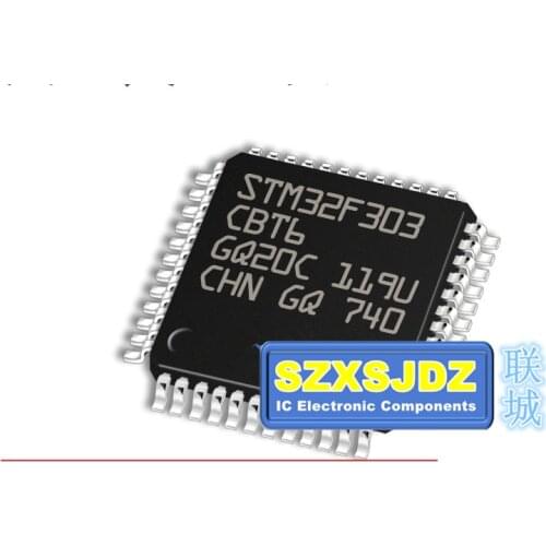 1PCS-5PCS ARM STM32F303CBT6 STM32F303C8T6 STM32F303VCT6 STM32F303VBT6