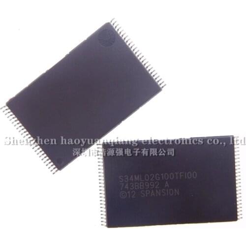 100% S34ML02G100TFI00 S34ML02G100TFI000 Brand new original SPANSION flash memory TSOP48