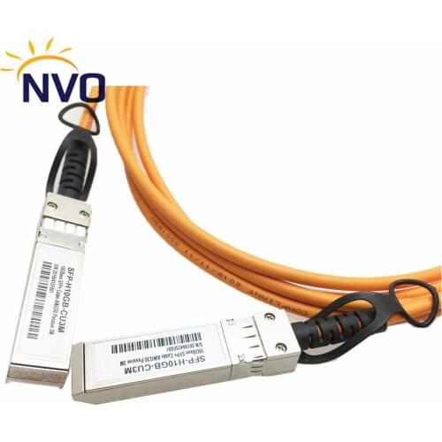 10G SFP+ Active Optical Cable AOC 3M Multimode Fiber OM2 50/125um High Speed Optical Fiber Patch Cord for Data Center