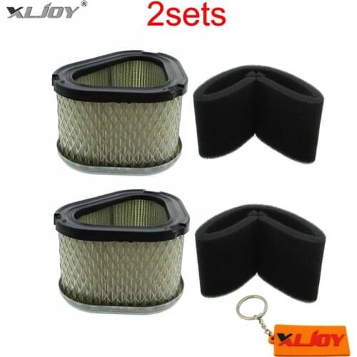 2x Air Filter For John Deere LT133 LT155 LTR155 LX173 M92360 AM121608 AM123553 Kohler 12 083 05 CV11 - CV16 11-16 HP ENGINES