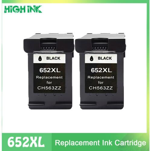 YLC 652XL ink cartridge replacement for hp652 HP 652 XL for HP Deskjet 1115 1118 2135 2136 2138 3635 3636 3835 4535